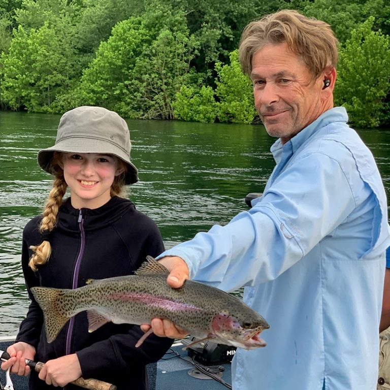 Brett Rader Branson Trout Guides